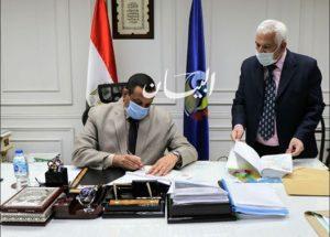 محافظ البحيرة يعتمد نتيجة امتحان شهادة ( الإعدادية العامة ) دور اول 2020 بنسبة نجاح 99.14%