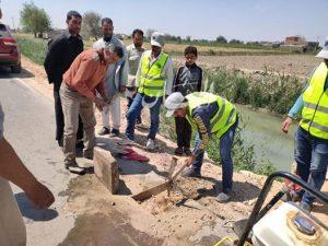 محافظ البحيرة يشكل لجان لاستلام أعمال رصف الطرق الجديدة حفاظًا على المال العام