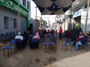 بالصور.. انتظام صرف المنحة الرئاسية لدعم العمالة الغير منتظمة بمدن ومراكز البحيرة