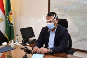 نائب محافظ الفيوم يبحث مع نائب وزير الإسكان الحلول العاجلة لضَعف مياه الشرب ب "كحك بحري"