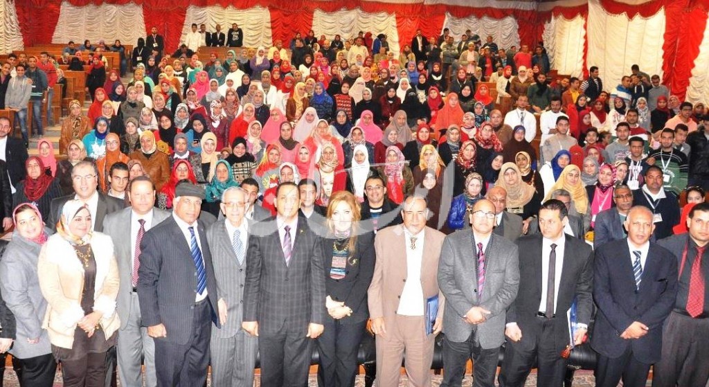 رئيس جامعة دمنهور يفتتح المعسكر الطلابي التدريبي الأول بجامعة دمنهور 1