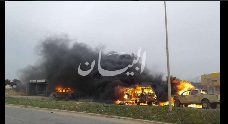 هجوم انتحارى فى ليبيا 2